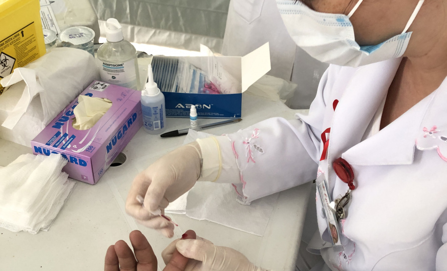 Sesa promove ações para diagnóstico precoce e prevenção do HIV/AIDS no Dezembro Vermelho