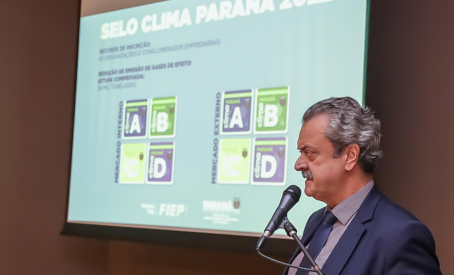 Selo Clima Paraná aponta redução de 39 mil toneladas de CO2 em 2021