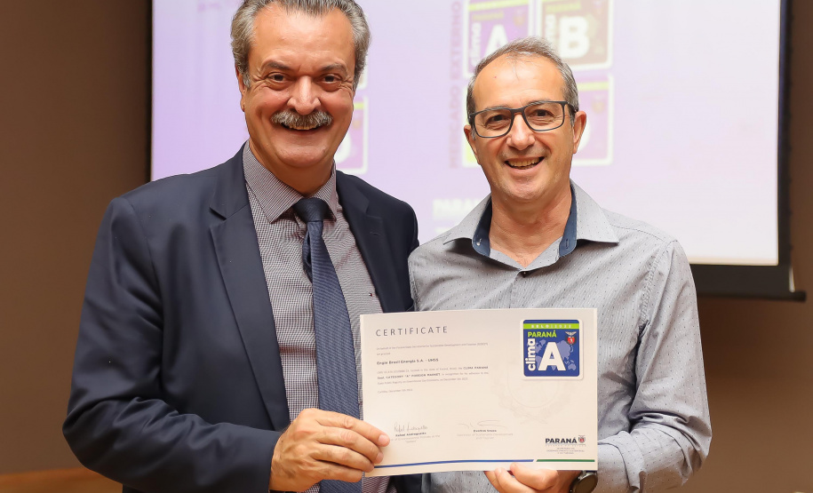 Selo Clima Paraná aponta redução de 39 mil toneladas de CO2 em 2021