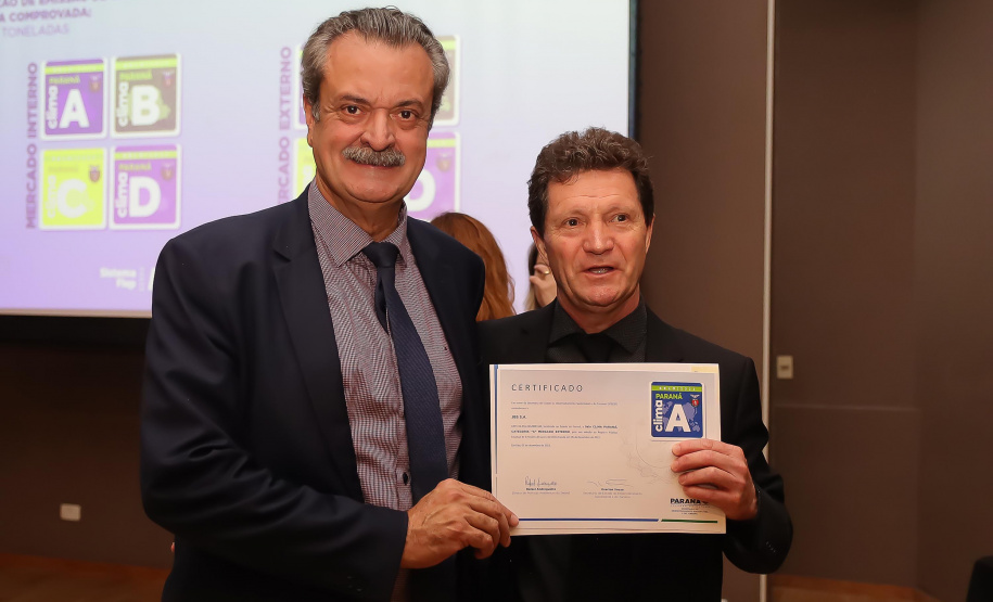 Selo Clima Paraná aponta redução de 39 mil toneladas de CO2 em 2021