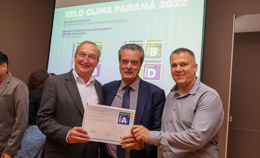 Selo Clima Paraná aponta redução de 39 mil toneladas de CO2 em 2021