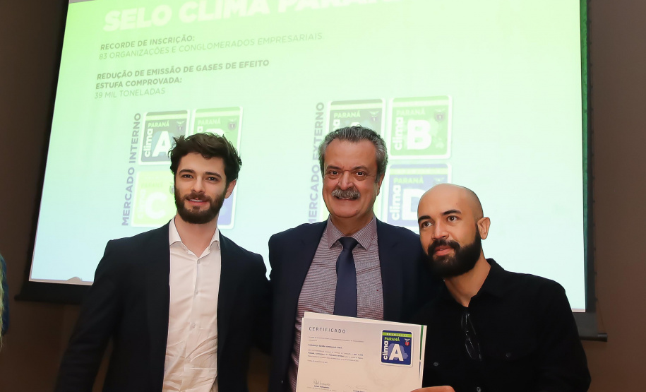 Selo Clima Paraná aponta redução de 39 mil toneladas de CO2 em 2021