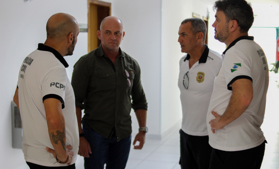 Secretário da Segurança Pública vistoria unidades das forças estaduais no Litoral