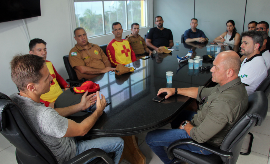 Secretário da Segurança Pública vistoria unidades das forças estaduais no Litoral