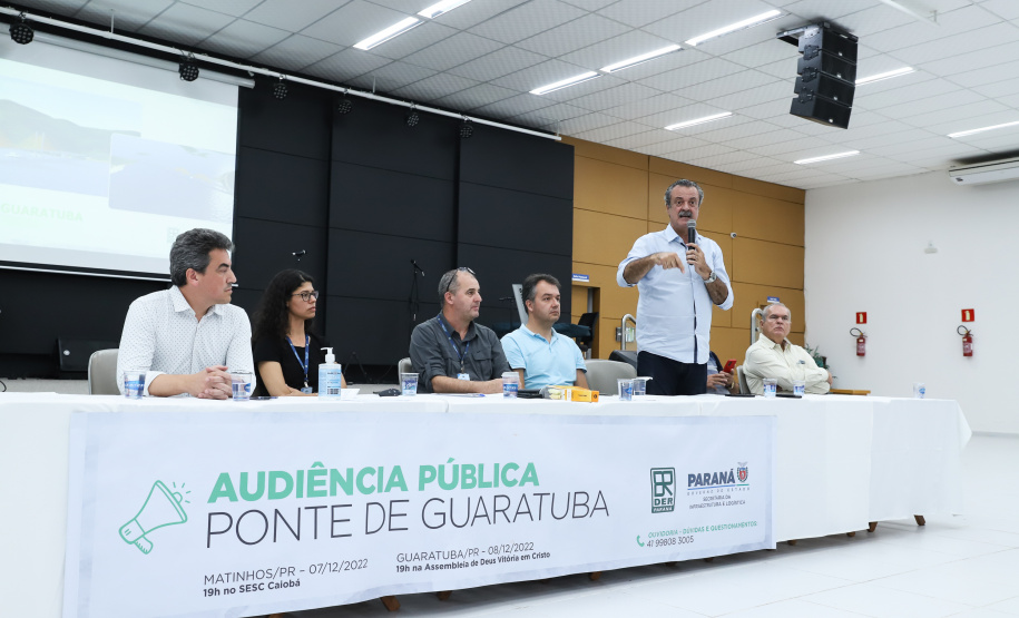 Segundo dia de audiência pública da Ponte de Guaratuba tem ampla participação popular
