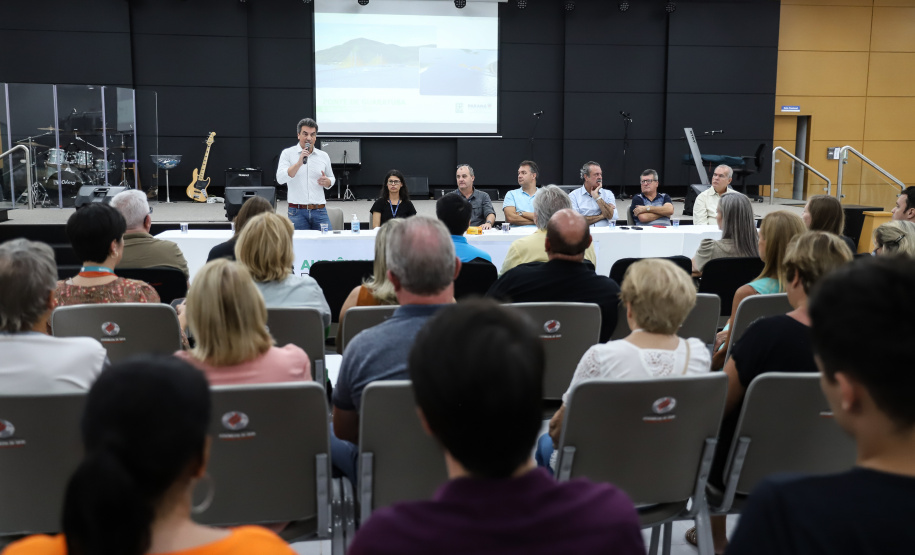 Segundo dia de audiência pública da Ponte de Guaratuba tem ampla participação popular