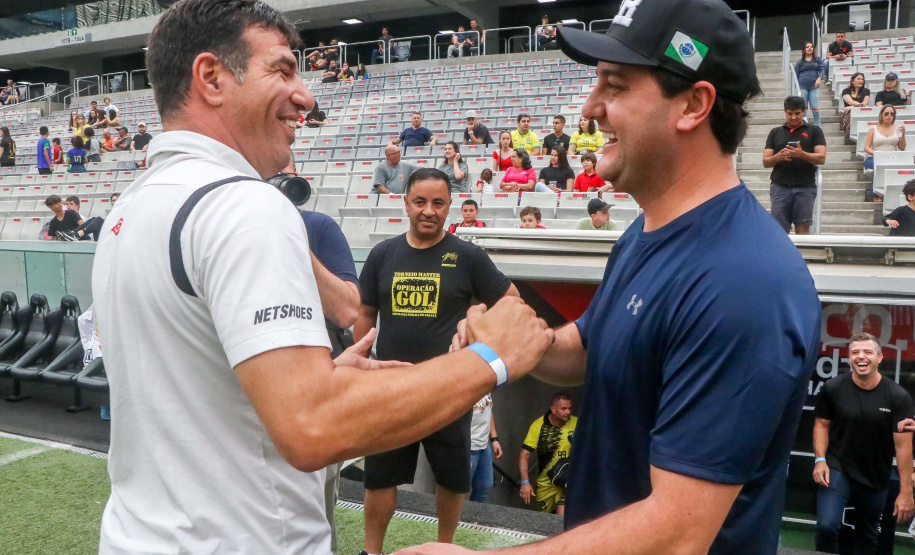 Com participação do governador Ratinho Junior, 6º edição da Operação Gol ajudou a arrecadar doações para Associação dos Amigos do Hospital das Clínicas e para a Associação Terapêutica e Paradesportiva Equocavalaria