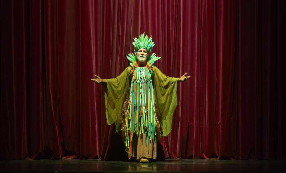 Lendas Brasileiras encerra a programação de 2022 do Centro Cultural Teatro Guaíra