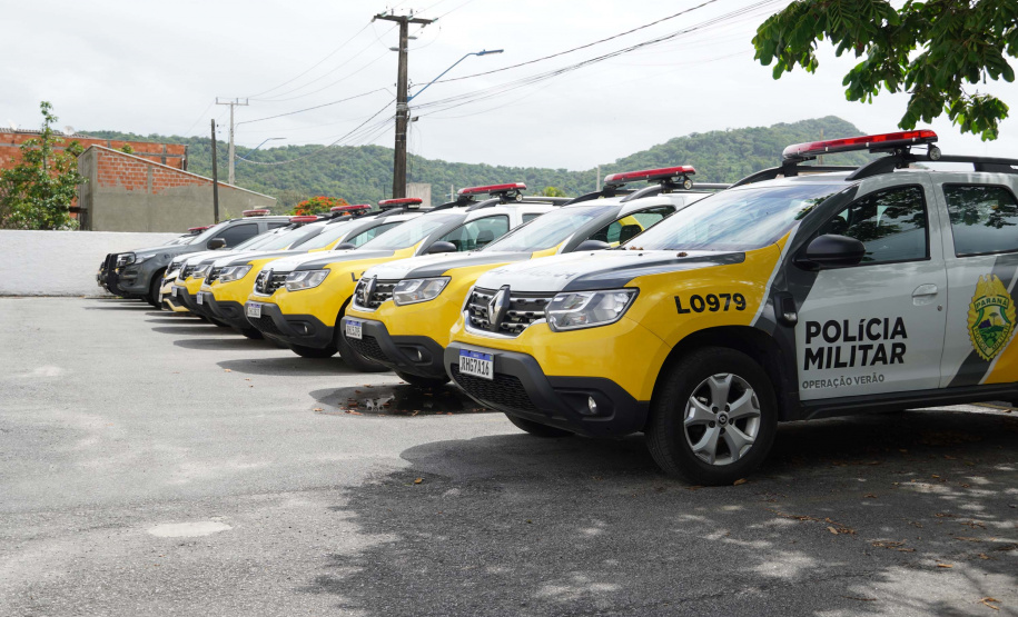 Com dois helicópteros e viatura inteligente, mais de 600 policiais militares vão atuar no Verão Maior Paraná