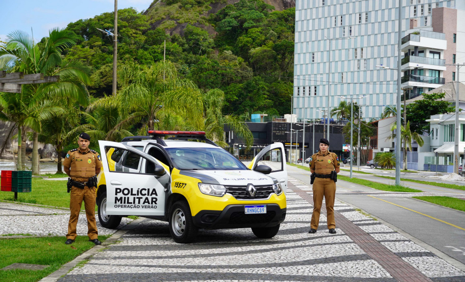 Com dois helicópteros e viatura inteligente, mais de 600 policiais militares vão atuar no Verão Maior Paraná