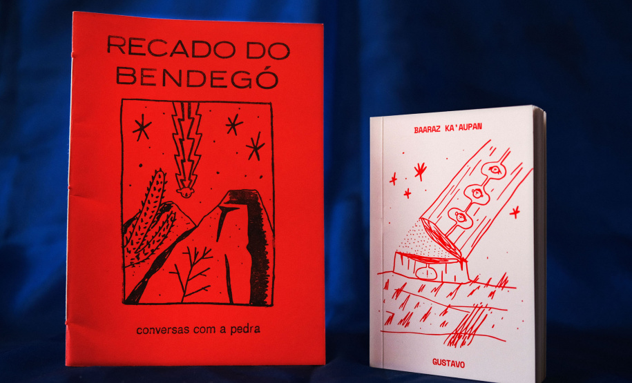 Lançamento de livros, fala-performance e exibição de curtas levam artista indígena Gustavo Caboco ao MUPA