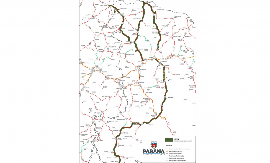 Com investimento de R$ 47,8 mi, DER vai reformar ligações viárias de Londrina para os Campos Gerais e para São Paulo