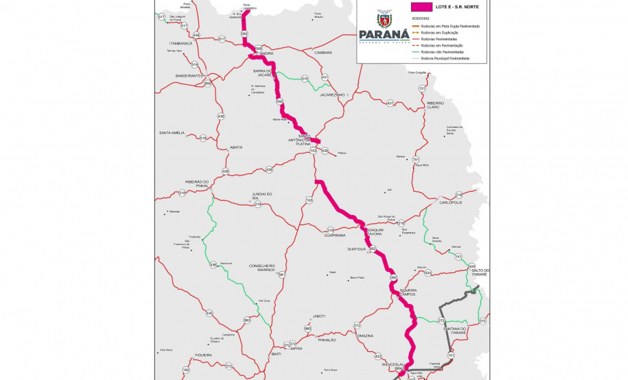 Reforma da PR-092 no Norte Pioneiro terá investimento de R$ 23,3 milhões