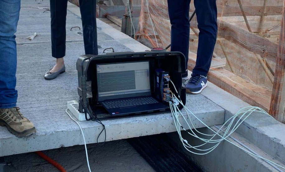 Ponte da Integração passa por teste carga e recebe acabamentos finais