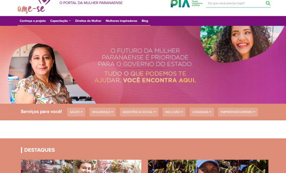 Com conteúdo diferenciado, portal Ame-se fortalece protagonismo feminino no Paraná