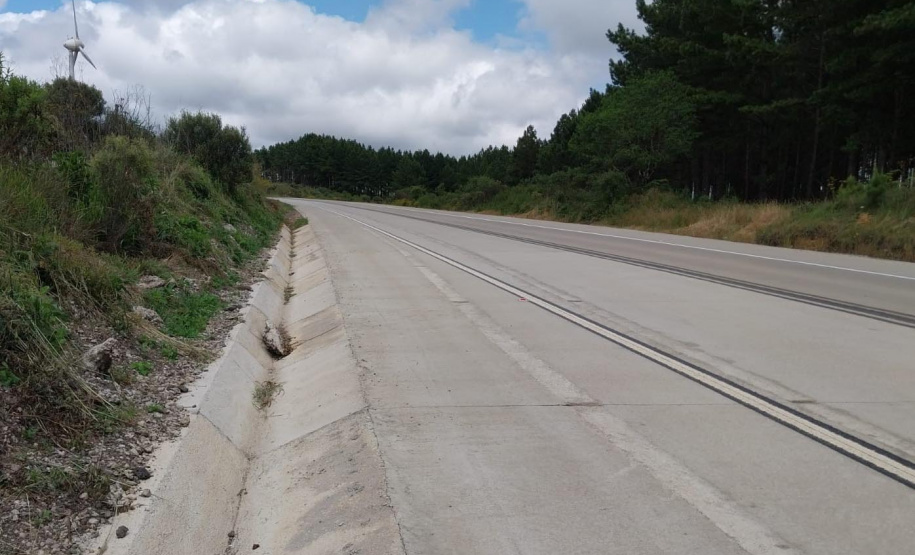 Com 90% da obra pronta, DER prevê concluir pavimento de concreto da PRC-280 ainda em 2022