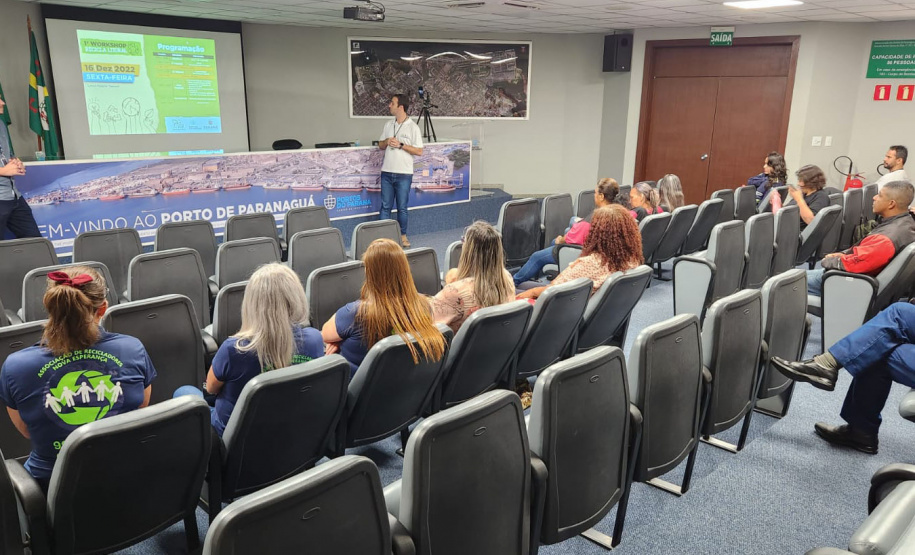 Portos do Paraná promove 1º Workshop Recicla Litoral