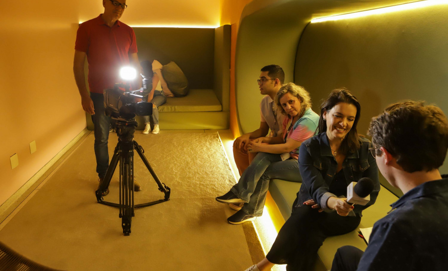 Museu Oscar Niemeyer sai na vanguarda e cria sala de acomodação sensorial para autistas