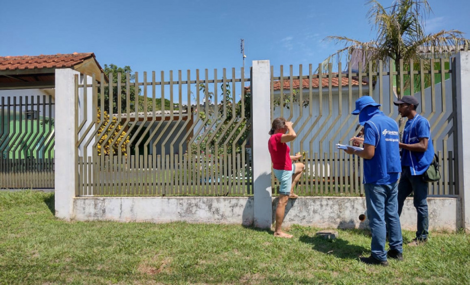 Sanepar verifica ligações de esgoto em Itaipulândia