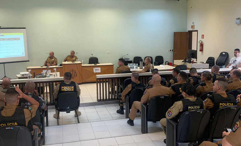 Em Matinhos, Polícia Militar reúne Comandantes para preparatório da Operação Verão -