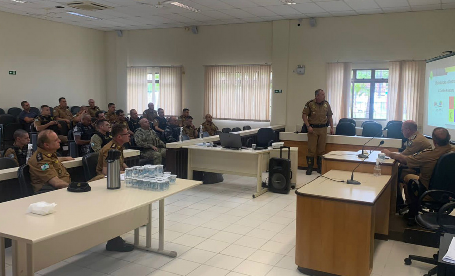 Em Matinhos, Polícia Militar reúne Comandantes para preparatório da Operação Verão -