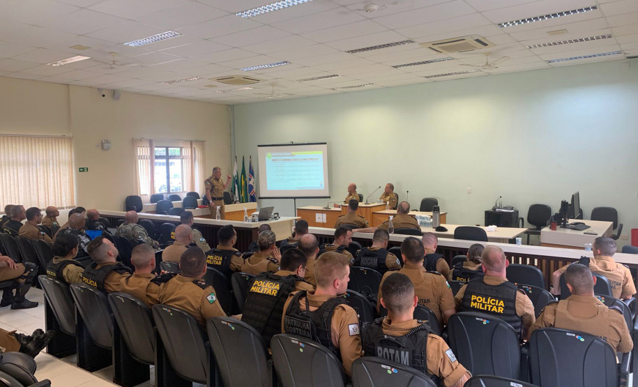 Em Matinhos, Polícia Militar reúne Comandantes para preparatório da Operação Verão -