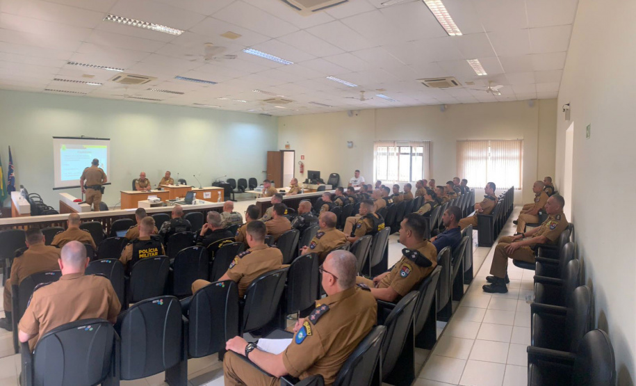 Em Matinhos, Polícia Militar reúne Comandantes para preparatório da Operação Verão -