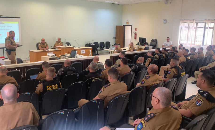 Em Matinhos, Polícia Militar reúne Comandantes para preparatório da Operação Verão -