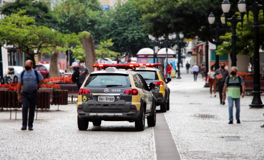 Forças de segurança reforçam policiamento no centro da capital