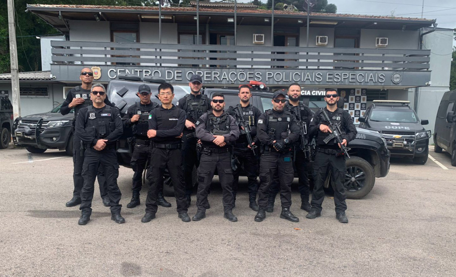 Policiais penais cumprem mandados de prisão durante Operação de Fiscalização da Divisão de Monitoração Eletrônica