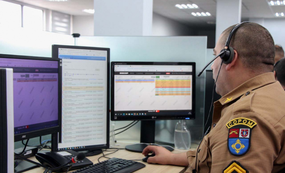 Centro de Operações Policiais Militares já realizou mais de 2 milhões de atendimentos pelo telefone 190