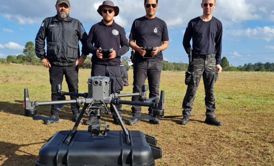 Polícia Penal do Paraná capacita servidores como operadores de aeronaves remotamente pilotadas