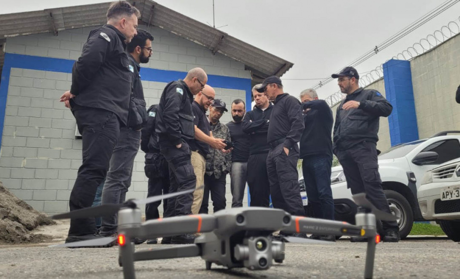 Polícia Penal do Paraná capacita servidores como operadores de aeronaves remotamente pilotadas