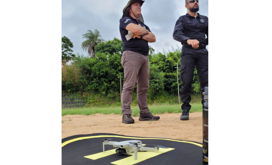 Policiais penais do Paraná participam de curso de drones em Minas Gerais