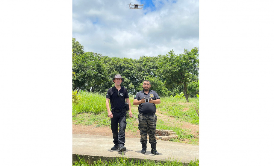 Policiais penais do Paraná participam de curso de drones em Minas Gerais
