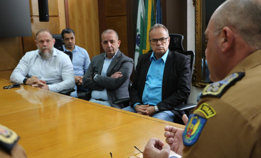 Secretário designado para a Segurança se reúne com comandantes das forças do Paraná