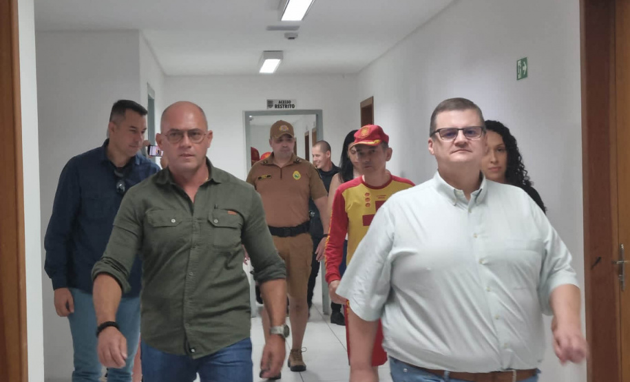 Secretário da Segurança Pública vistoria unidades das forças estaduais no Litoral