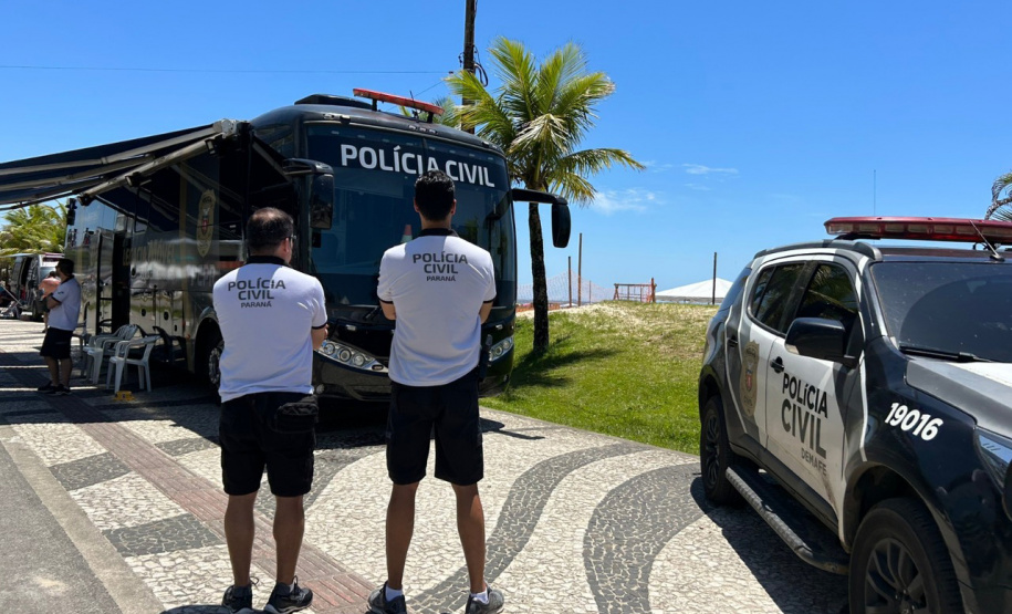 Delegacia Móvel da PCPR atenderá população neste fim de semana em Matinhos