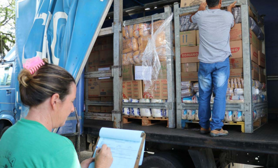 Entrega da Primeira Remessa da Alimentação Escolar