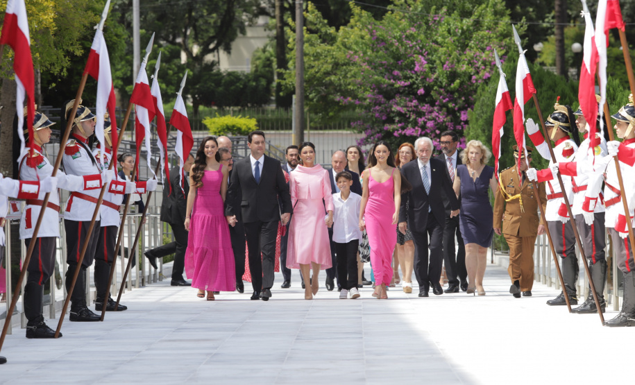 Posse do governador Carlos Massa Ratinho Junior e do vice-governador Darci Piana.