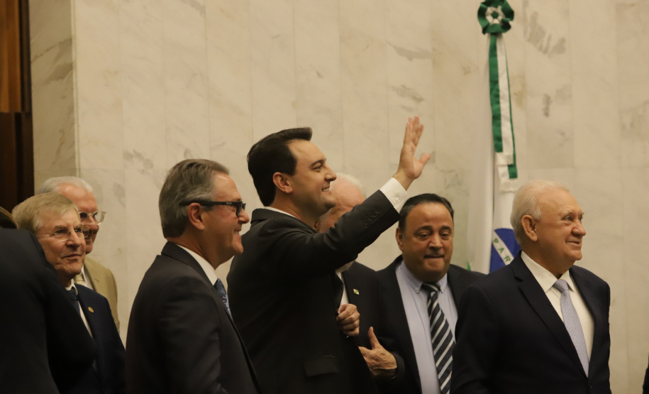 Posse do governador Carlos Massa Ratinho Junior e do vice-governador Darci Piana.