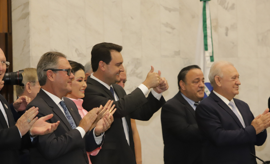 Posse do governador Carlos Massa Ratinho Junior e do vice-governador Darci Piana.