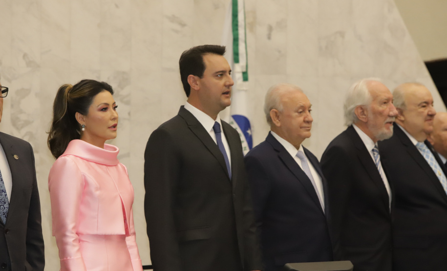 Posse do governador Carlos Massa Ratinho Junior e do vice-governador Darci Piana.