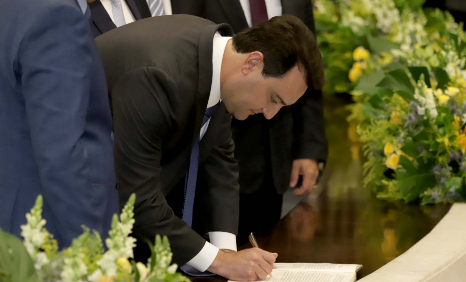 Posse do governador Carlos Massa Ratinho Junior e do vice-governador Darci Piana.