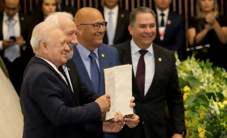 Posse do governador Carlos Massa Ratinho Junior e do vice-governador Darci Piana.