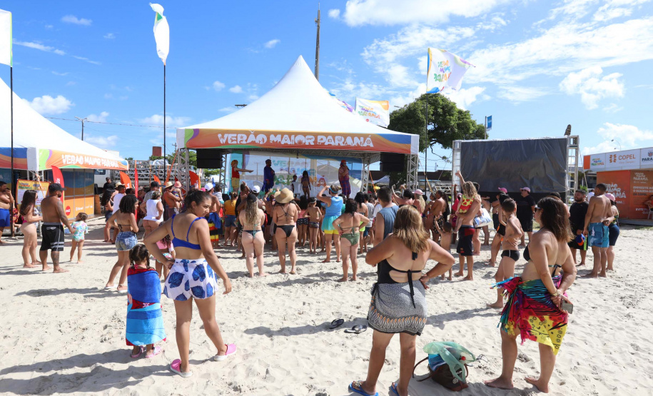 Esporte conclui a terceira semana com mais de 470 mil atendimentos no Verão Maior Paraná