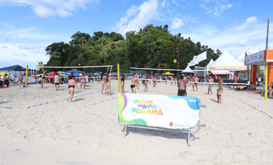 Esporte conclui a terceira semana com mais de 470 mil atendimentos no Verão Maior Paraná