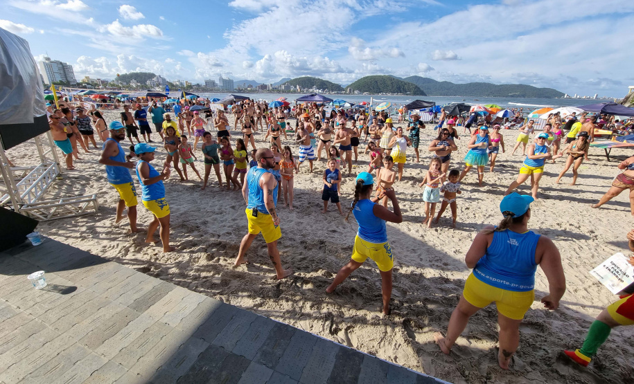 Esporte conclui a terceira semana com mais de 470 mil atendimentos no Verão Maior Paraná