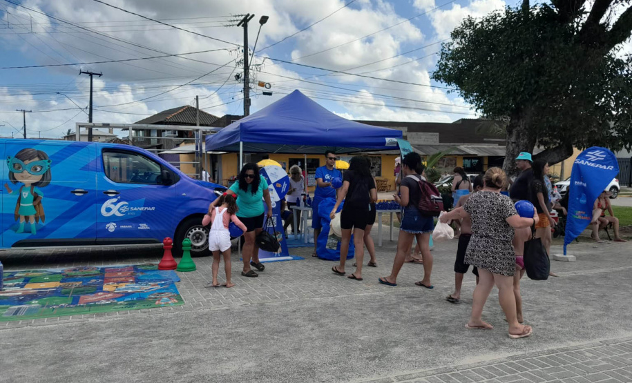 Estação Sanepar já atendeu mais de 12 mil famílias no Litoral