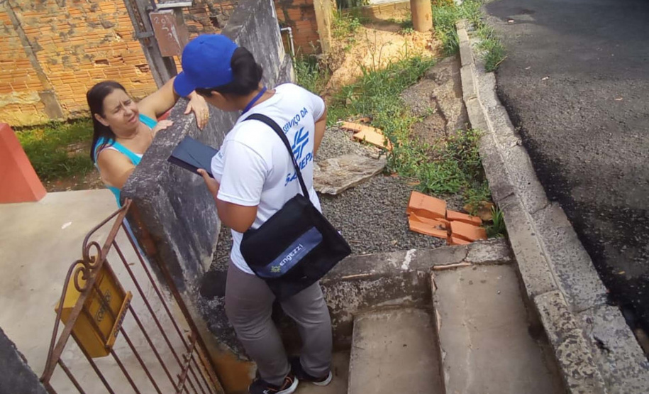 Para subsidiar ações e obras futuras, Sanepar faz pesquisa diagnóstica em Telêmaco Borba